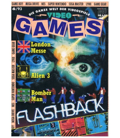 Ausgabe 6/93 1993 - Video Games - Magazin / Heft