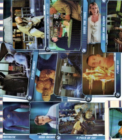 22x Trading Cards - Fantastic 4 - the Movie