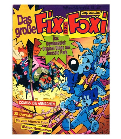 Fix und Foxi - Comic Nr38 / 1993 / 41Jahrgang