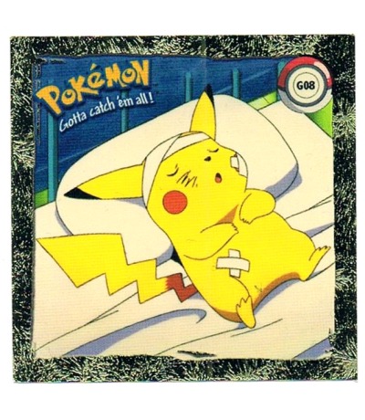 Sticker No G08 - Pokemon / Artbox 1999