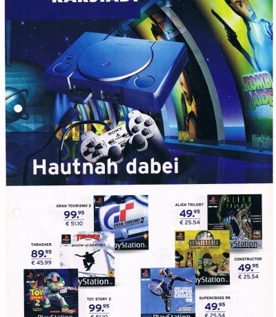 Karstadt - Werbung PlayStation 1 / N64