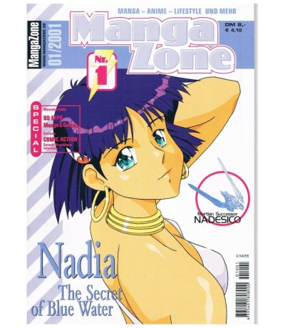 Manga Zone Magazin Nr1 - Anime & Manga Hefte / Magazin