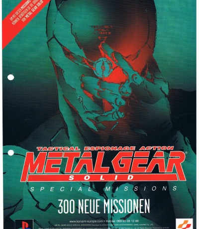 Metal Gear Solid - Werbung PS1