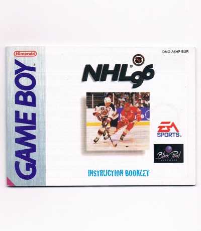 NHL 96 - Bedienungsanleitung / Spielanleitung - Nintendo Game Boy