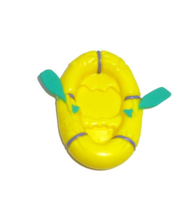 Yellow Inflatable Raft for Storms Dragon Island Accessory - Mighty Max