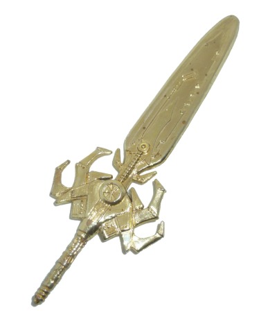 Golden sword weapon accessory - Masters of the Universe 200X