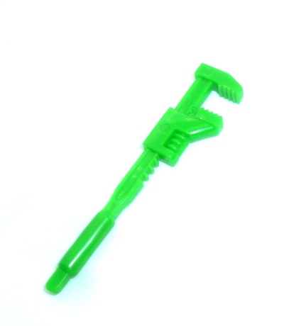 Ted - green pipe wrench accessory - Crash Dummies