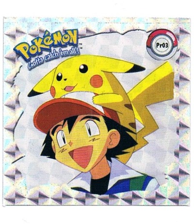 Sticker Nr Pr03 - Pokemon - Series 1 - Nintendo / Artbox 1999