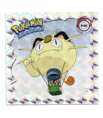 Sticker Nr Pr05 - Pokemon - Series 1 - Nintendo / Artbox 1999