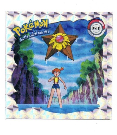 Sticker No Pr15 - Pokemon - Series 1 - Nintendo / Artbox 1999