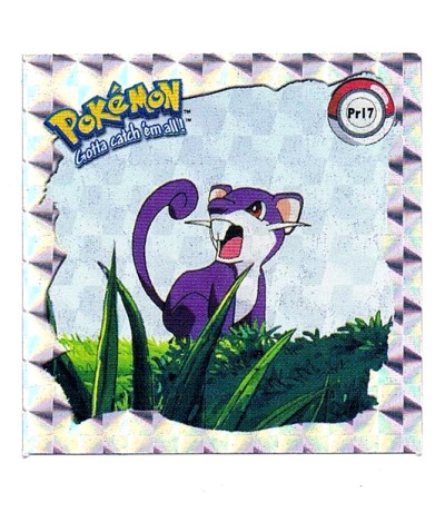 Sticker No Pr17 - Pokemon - Series 1 - Nintendo / Artbox 1999