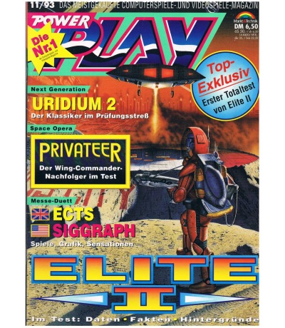Power Play 11/93 1993 unvollständig - Magazin / Heft