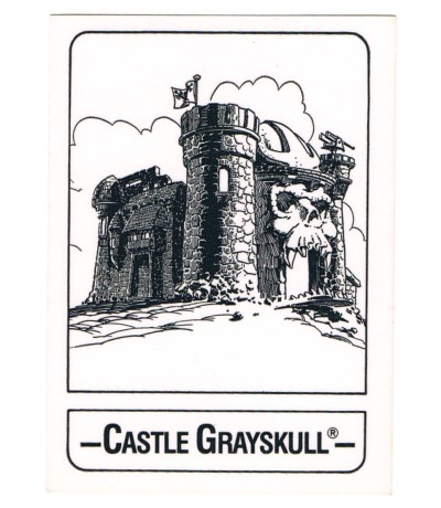 Wonder Trading Card - Castle Grayskull - Masters of the Universe