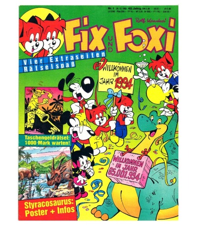 Fix und Foxi - Comic Nr1 / 1993 / 42Jahrgang