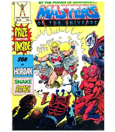 Comic - By the Power of Grayskull - No36 - Masters of the Universe