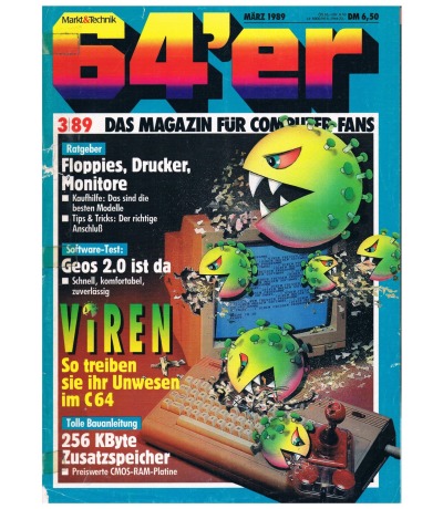 64er Magazin / Heft - Ausgabe 3/89 1989