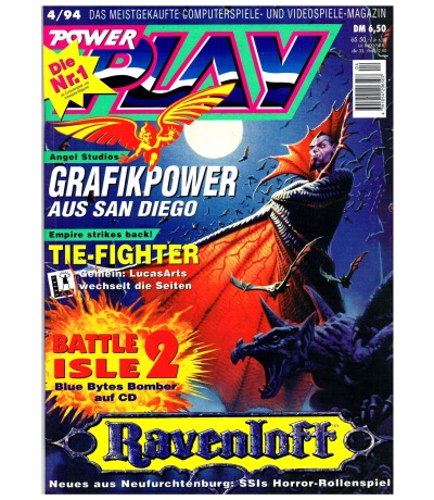 Power Play 4/94 1994 unvollständig - Magazin / Heft