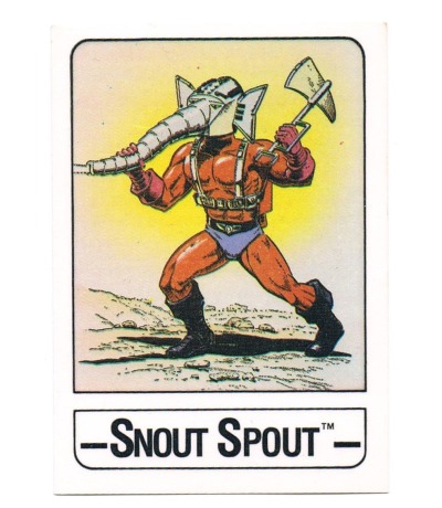 Wonder Trading Card - Snout Spout - Masters of the Universe - 80er Merchandise