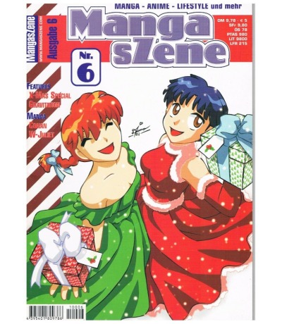 Manga sZene Magazin Nr6 - Anime & Manga Hefte / Magazin
