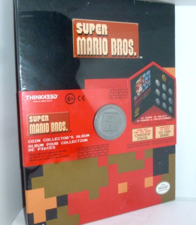 Super Mario Bros - Münze / Coin Sammelmappe / Album - Nintendo 2018