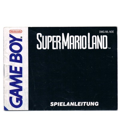 Super Mario Land - Bedienungsanleitung / Spielanleitung - Nintendo Game Boy