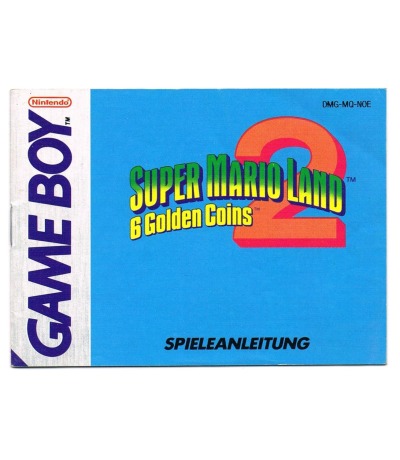 Super Mario Land 2 - Bedienungsanleitung / Spielanleitung - Nintendo Game Boy