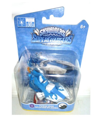 Power Blue - Splatter Splasher - OVP MOC - Skylanders Superchargers