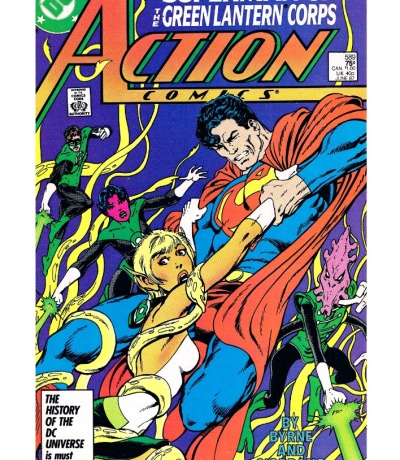 Action Comics No589 / Superman & The Green Lantern Corps