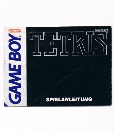 Tetris - Bedienungsanleitung / Spielanleitung - Nintendo Game Boy