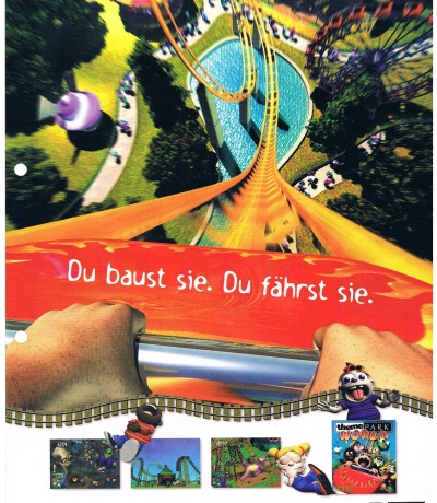 Theme Park World - Werbung PS1