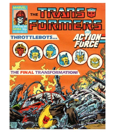 The Transformers - Comic Nr/No 154 - 1988 88
