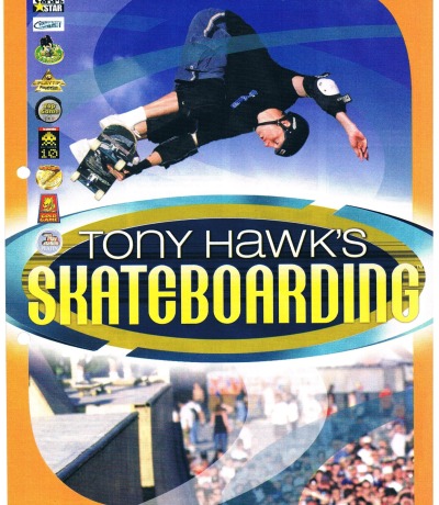 Tony Hawks Skateboarding - advertising page PS1