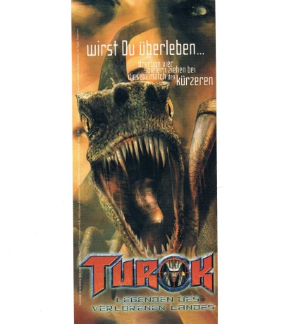 Turok - Legenden des verlorenen Landes - advertising page N64 Game Boy Color