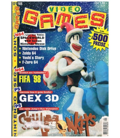 Ausgabe 1/98 1998 - Video Games - Magazin / Heft