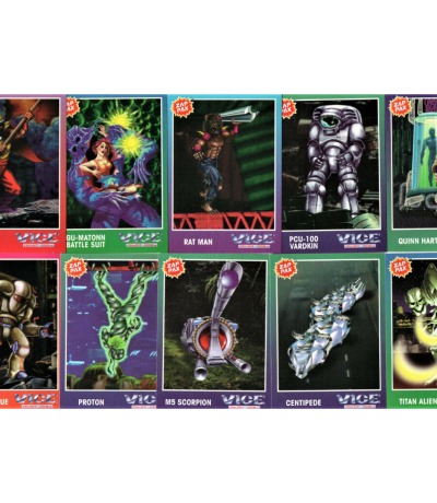 Nintendo NES - VICE Project Doom - Zap Pax - Trading Cards