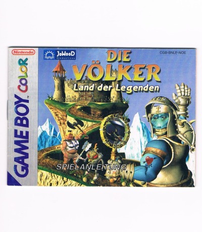 Die Völker Land der Legenden - Spielanleitung / Handbuch - Game Boy Color
