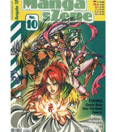 Manga sZene Magazin Nr10 - Anime & Manga Hefte / Magazin