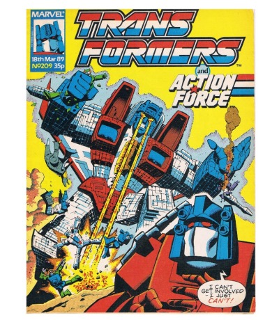The Transformers - Comic Nr/No 209 - 1989 89 - Comic