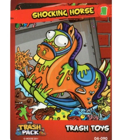 Shocking Horse / Trash Toys - The Trash Pack Trading Cards - Series 2