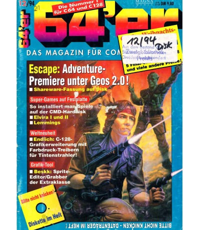 64er Magazin - Ausgabe 12/94 1994
