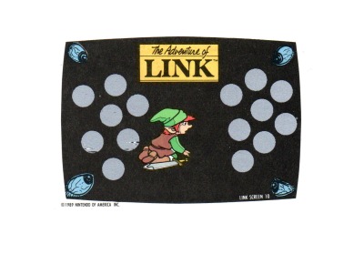 The Legend of Zelda 2 - The Adventure of Link - Rubbelkarte - Nintendo Game Pack Serie 1 1989