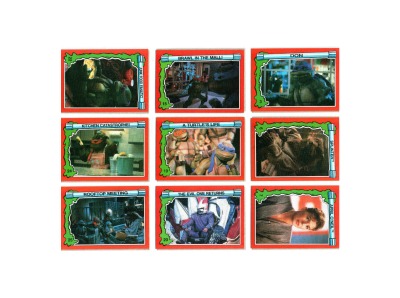 Teenage Mutant Ninja Turtles 2 / Secret of Ooze - 18 Trading Cards - The Movie 2 - Topps 1991