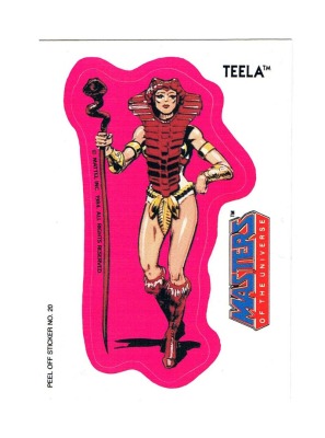 Teela Sticker by Topps - Masters of the Universe