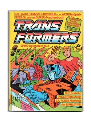 Transformers Comic-Taschenbuch Nr.2 - Generation 1 / G1 - 1990 - Transformers