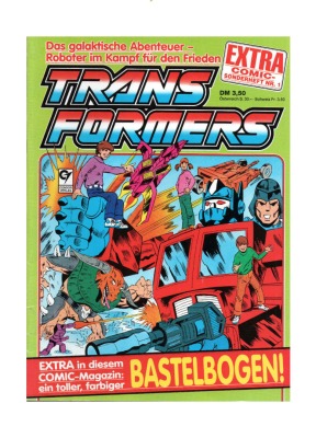 Transformers Extra Comic Sonderheft 1 - Generation 1 / G1 - 1989 - Transformers