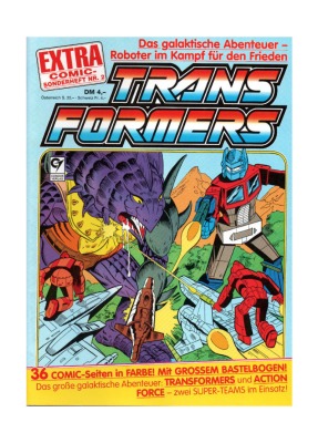 Transformers Extra Comic Sonderheft 2 - Generation 1 / G1 - 1989 - Transformers