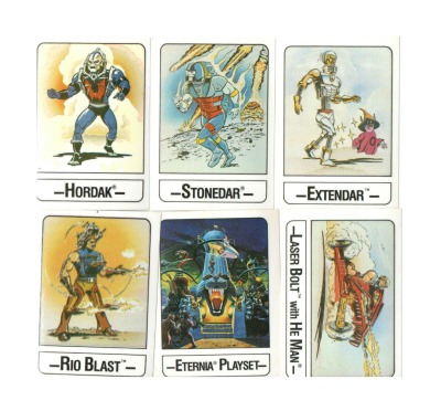 Masters of the Universe - Wonder Trading Cards - 6 Stück - He-Man MOTU