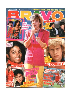 Bravo Nr.33 1983 Heft - Jetzt online Kaufen - Codo Nena Kajagoogoo Peter Schilling