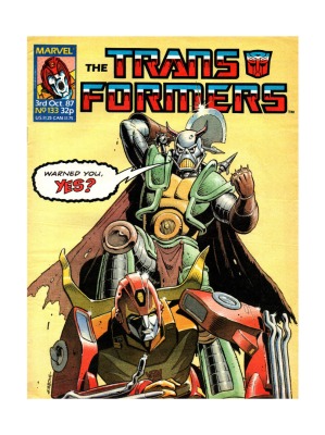 The Transformers - Comic - Generation 1 / G1 - 1987 - Oct. 87 / 133 - Englisch - Transformers