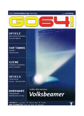 Ausgabe 01/05 - 2005 - GO64 - Das Commodore-64-Magazin